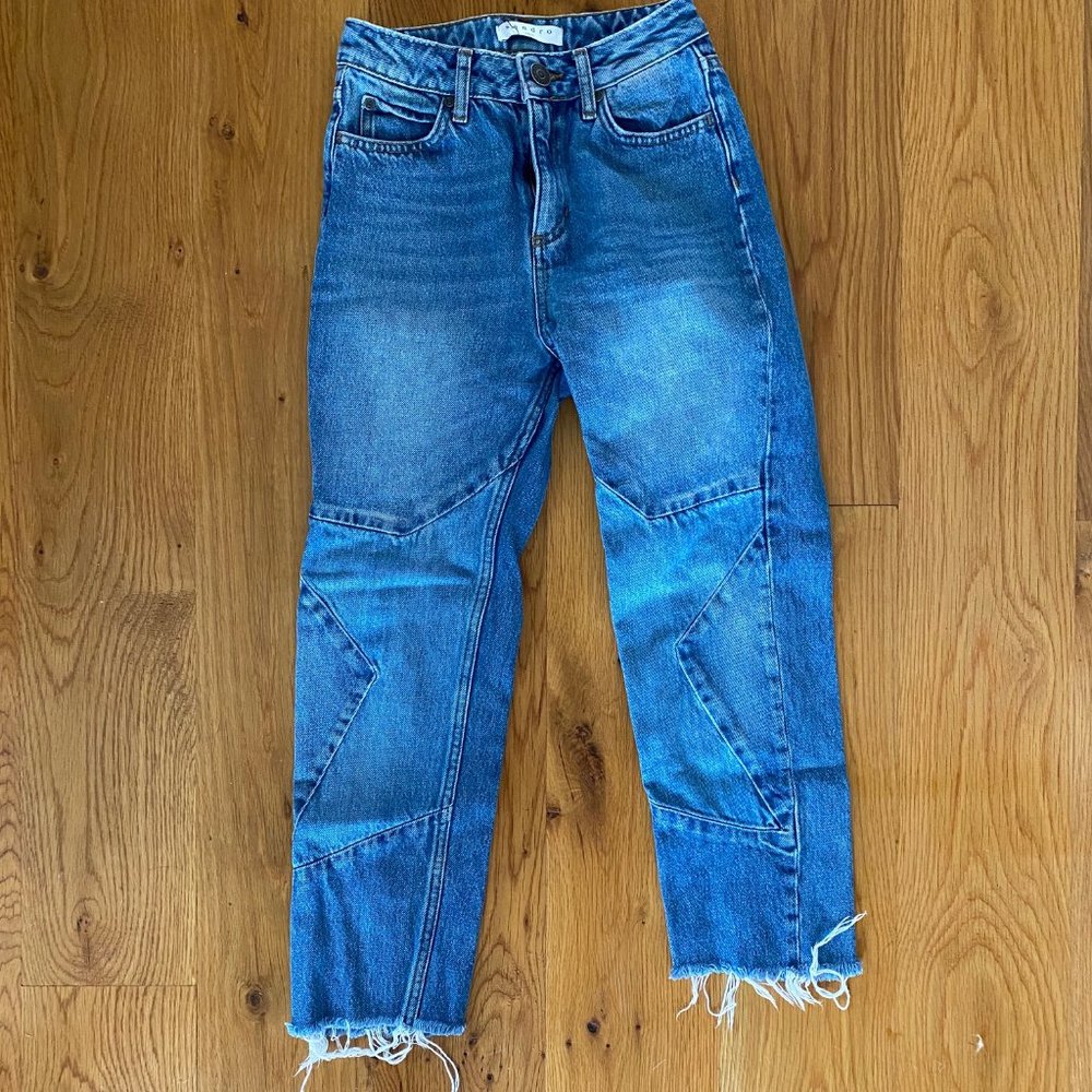 Sandro Paris Straight Leg Jeans - Size 2 (EUR 34)